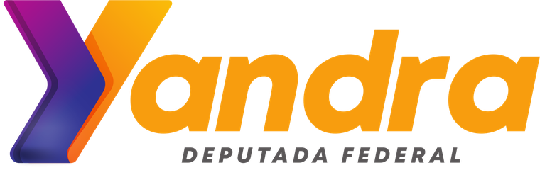 Assinatura Yandra Deputada Federal, versão colorida